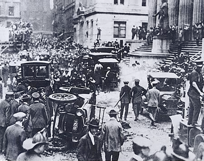 Взрыв на Уолл-стрит 16.09.1920