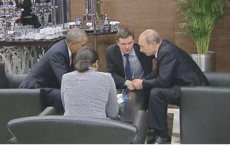 Обама и Путин встретились на G20