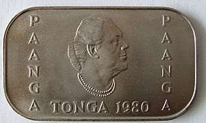 Монета Тонги: 1 паанга