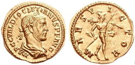 «Удивительные» монеты Диоклетиана