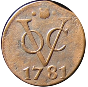 Монета VOC