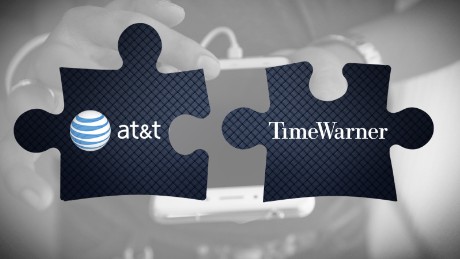 Крупное слияние AT&T и Time Warner