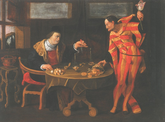 «Торговец тюльпанами», картина неизвестного голландского художника, около 1650 г.