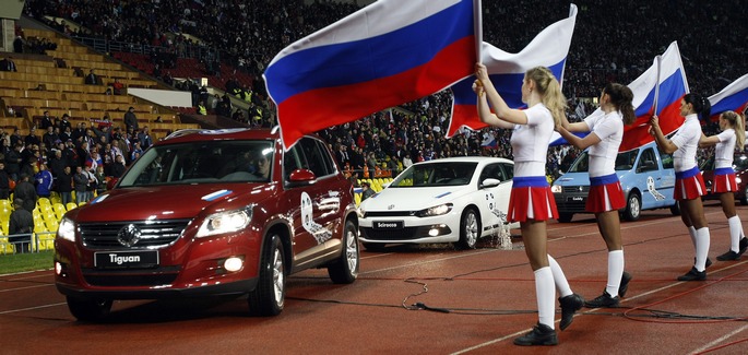 Volkswagen отзывает машины в России