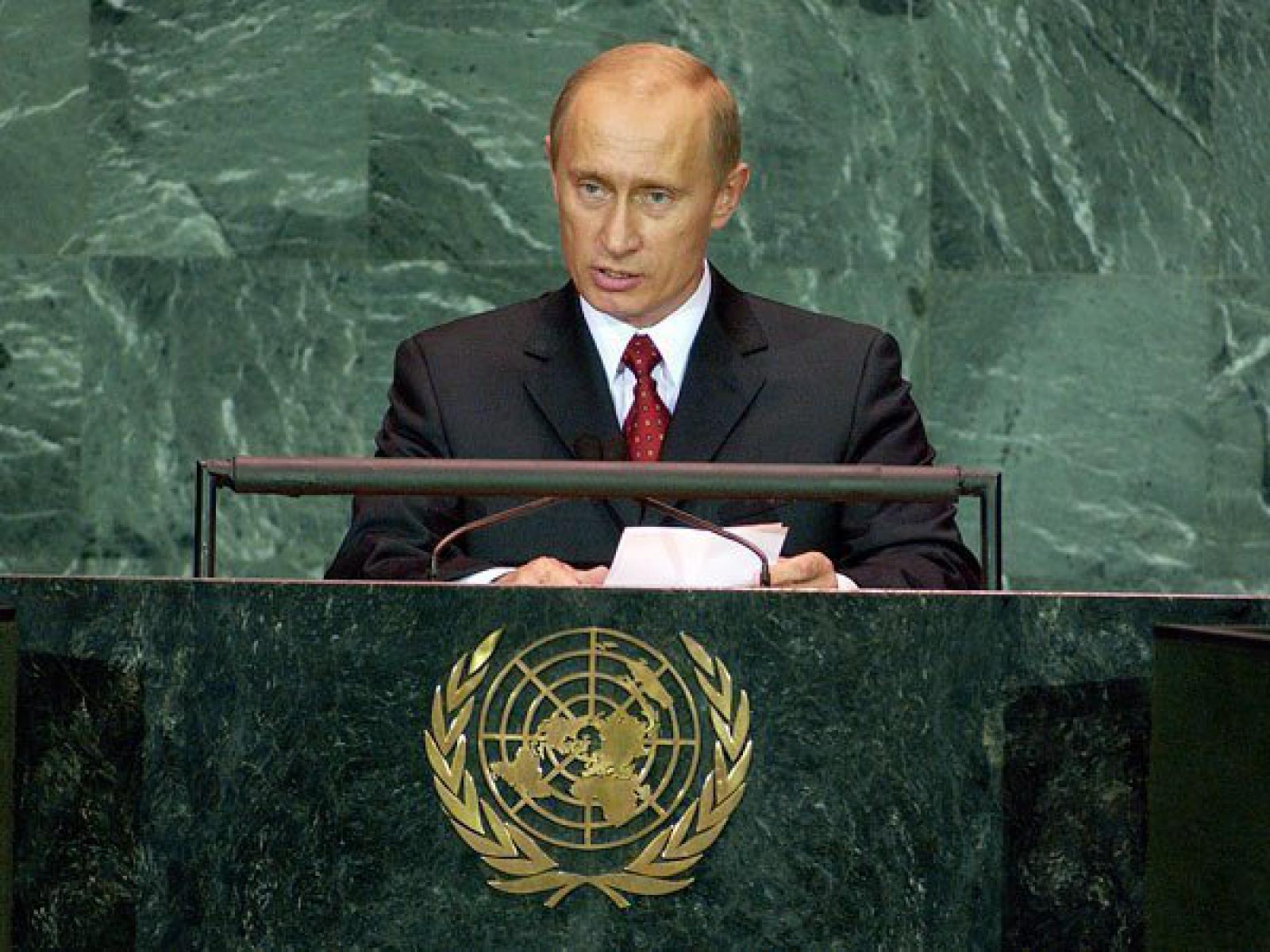 Путин будет выступать в ООН шестым