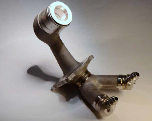 3D-печать топливной форсунки для авиадвигателя