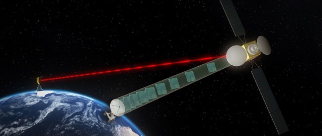 Компания Airbus и Европейское космическое агентство запустят лазерную коммуникационную спутниковую систему