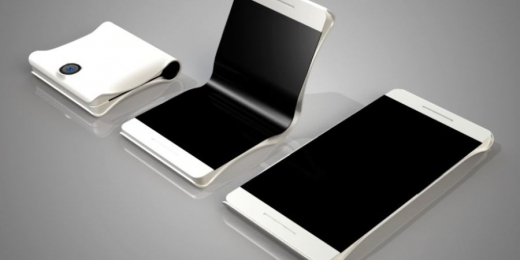 Samsung зарегистрировали патент на смартфон со складным дисплеем