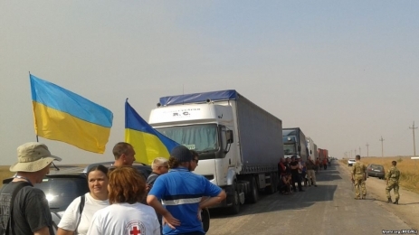 Украина заявила о введении товарной блокады Крыма