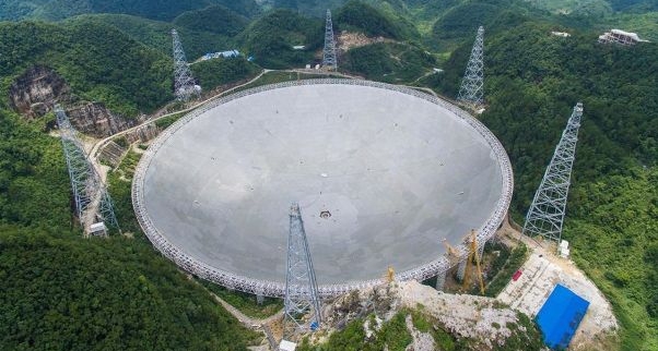 В Китае завершено строительство самого большого в мире радиотелескопа